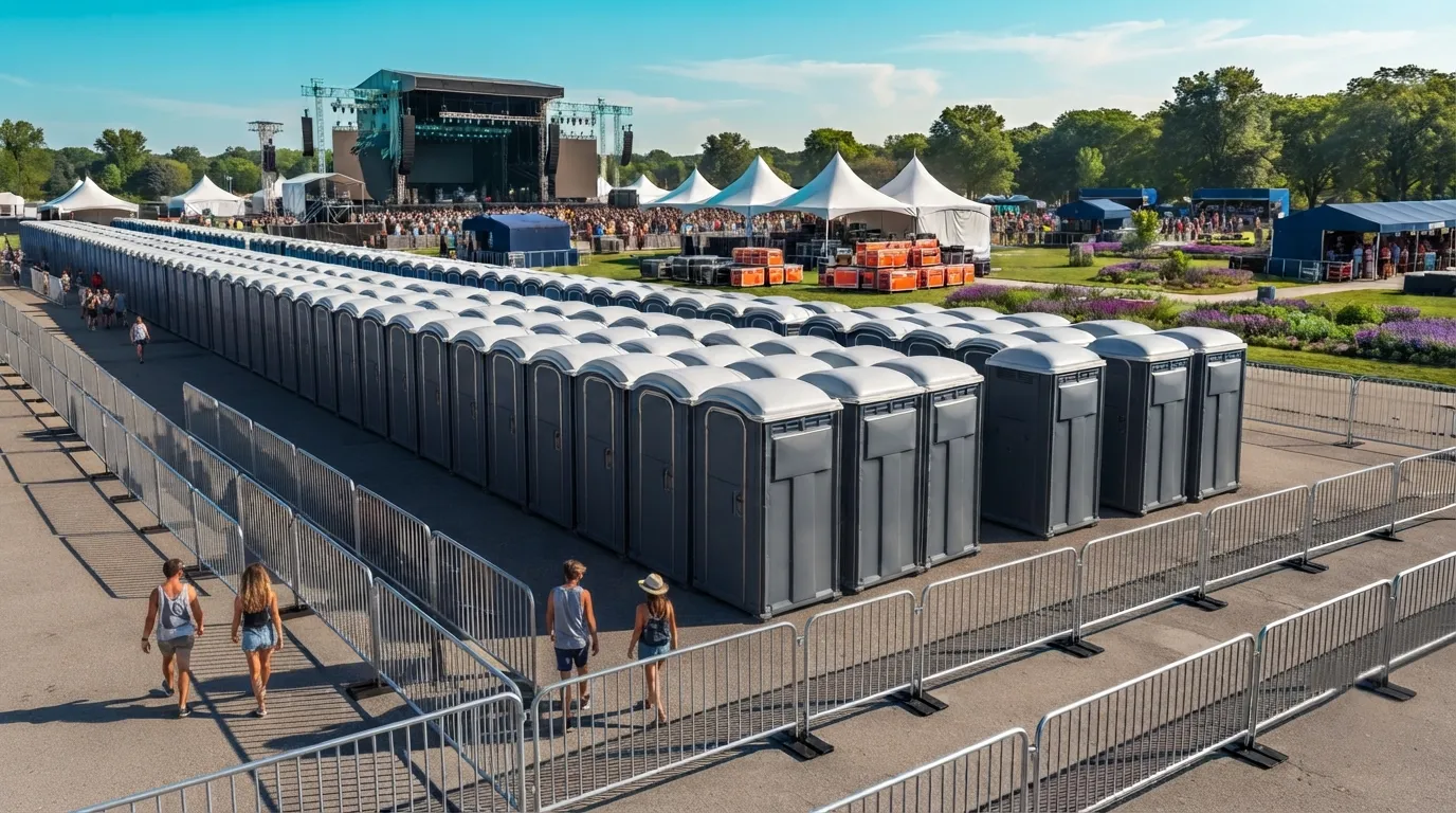 Festival Restroom Rental in Lenexa, KS